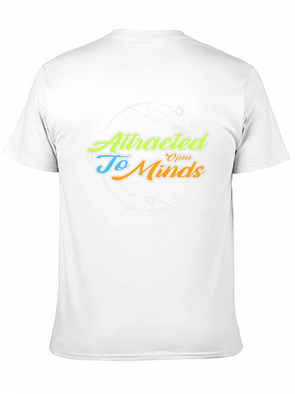 Attracted To Open Minds Graphic Tee - Black