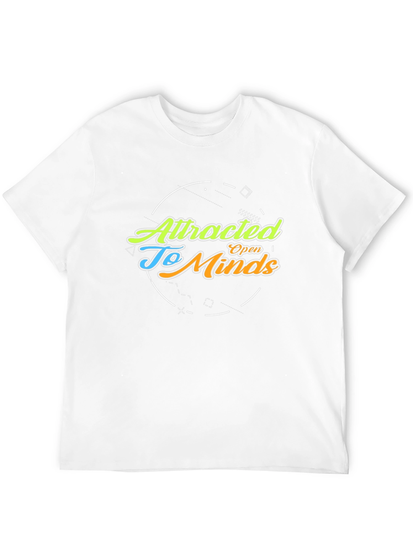 Attracted To Open Minds Graphic Tee - Black