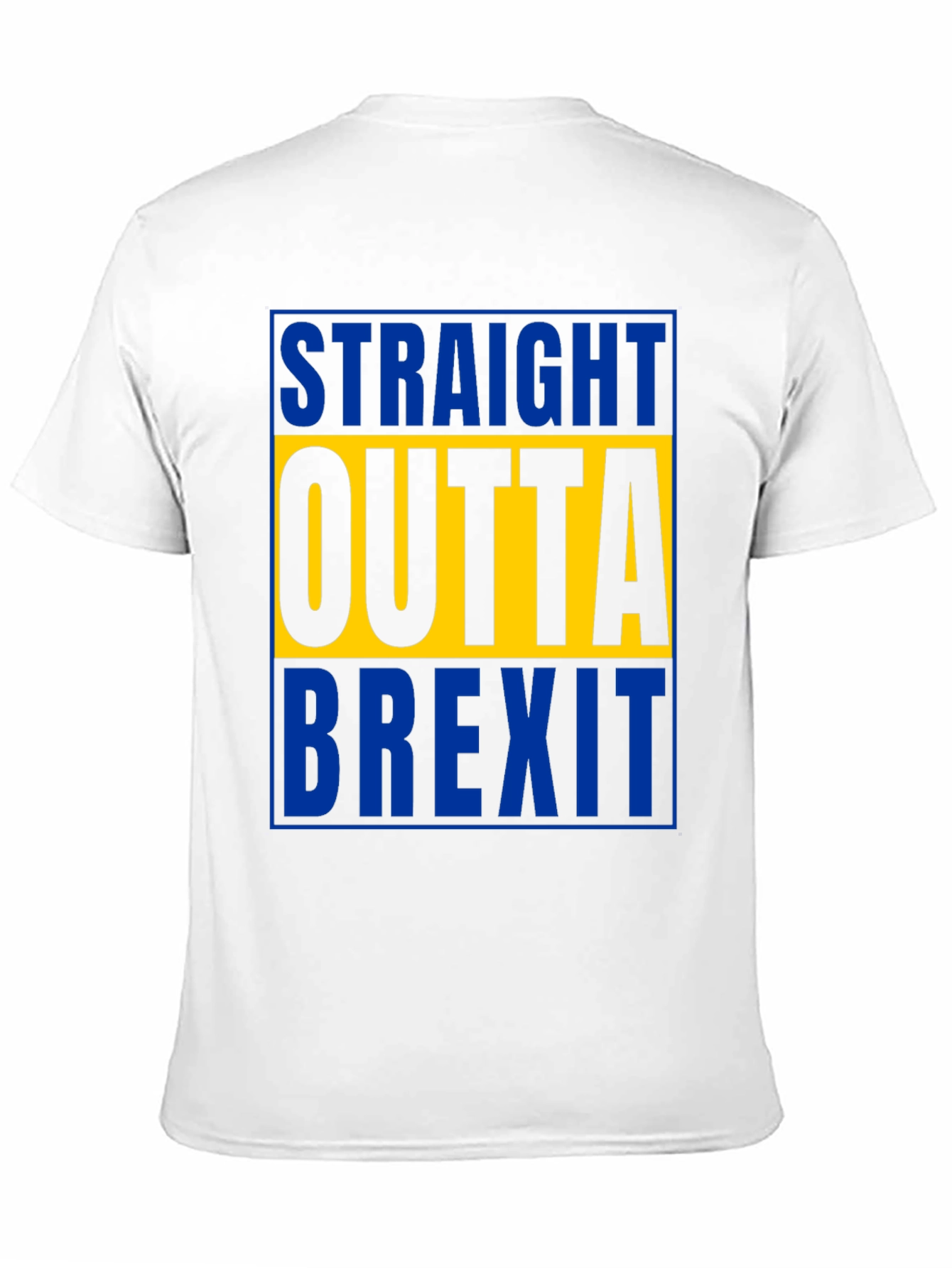 Straight Outta Brexit T-Shirt - Bold Graphic Tee