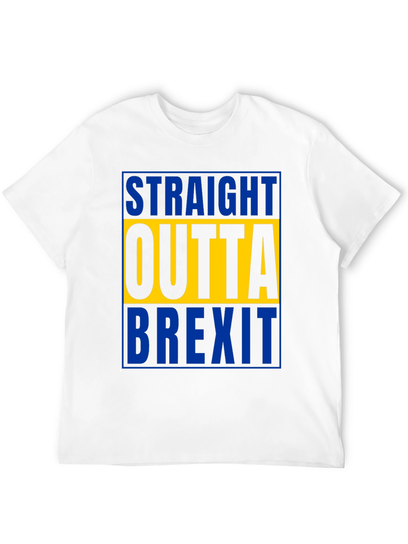 Straight Outta Brexit T-Shirt - Bold Graphic Tee