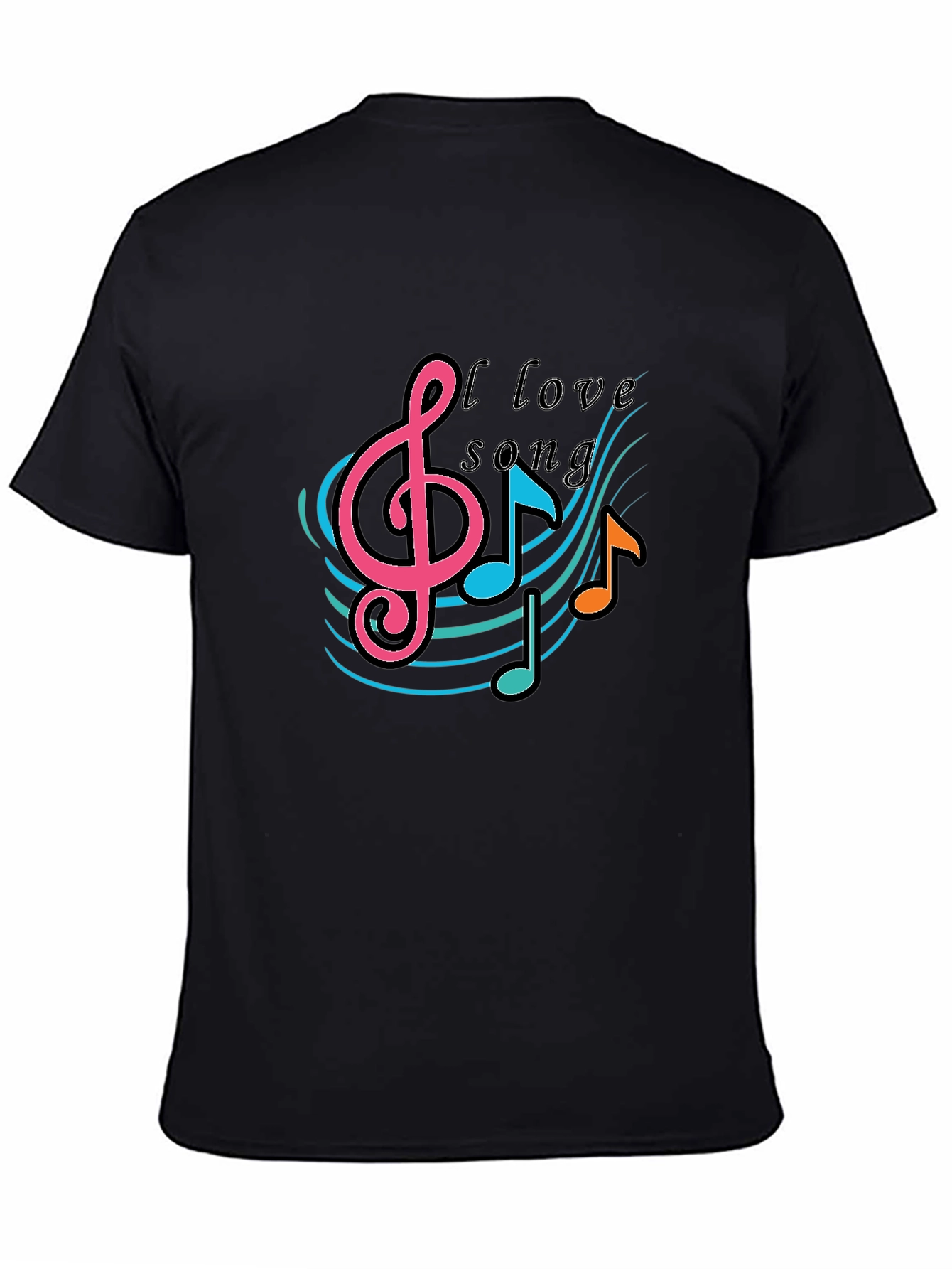 Music Lovers T-Shirt -  I Love Song Tee