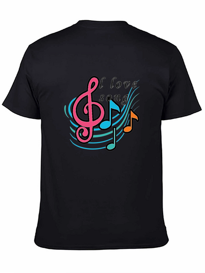 Music Lovers T-Shirt -  I Love Song Tee