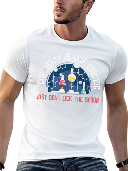 Chemistry is Like Cooking T-Shirt - Funny Science Tee