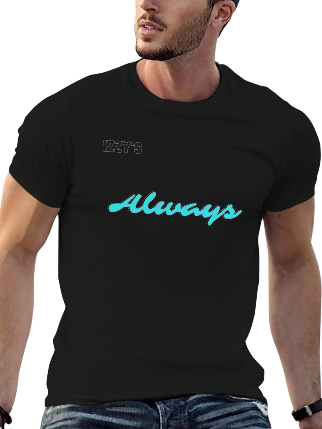 Always T-Shirt - Black Crew Neck Tee