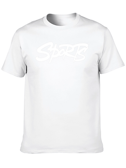 Black Sports Graphic T-Shirt