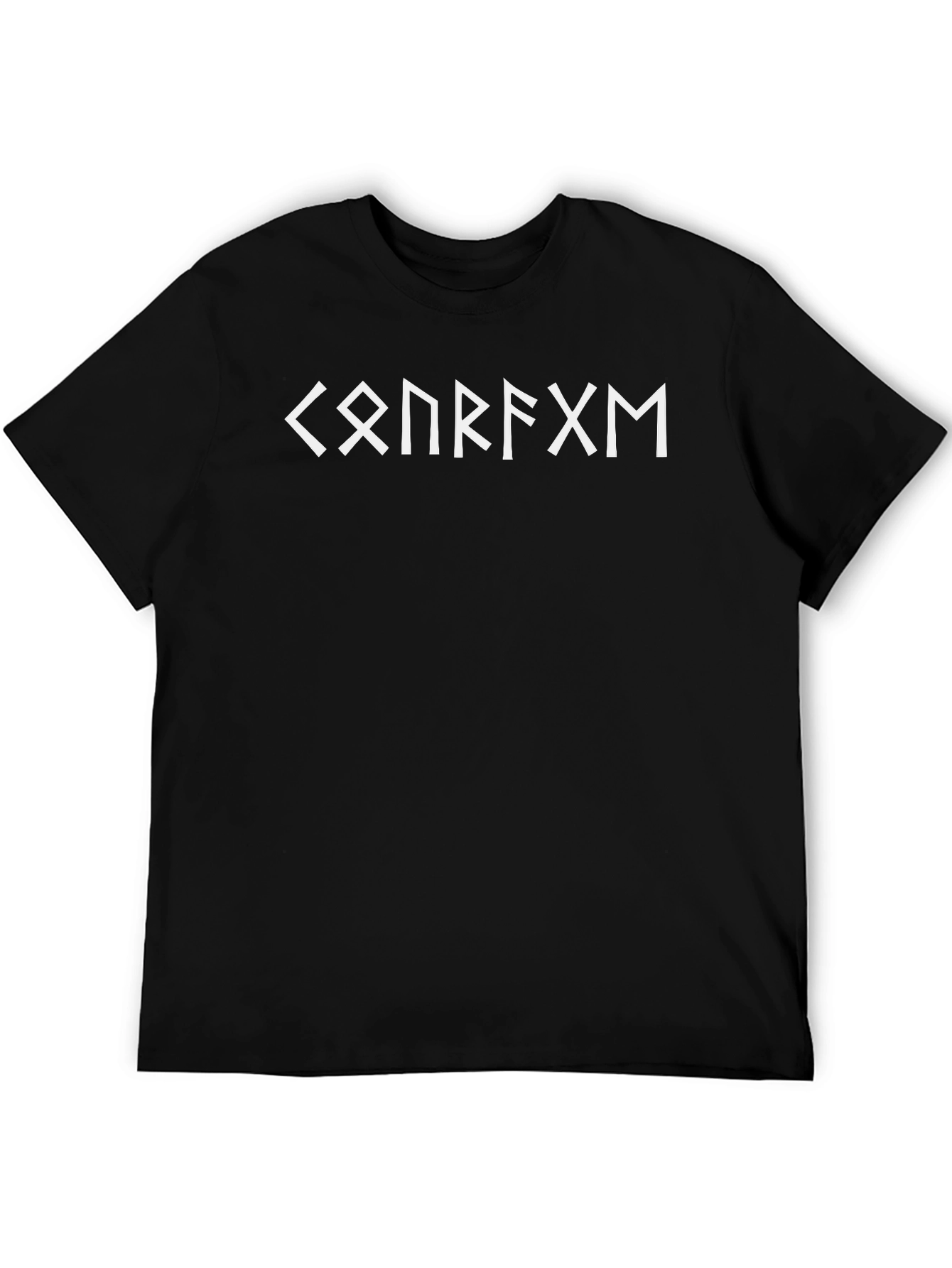 Rune Script Black T-Shirt