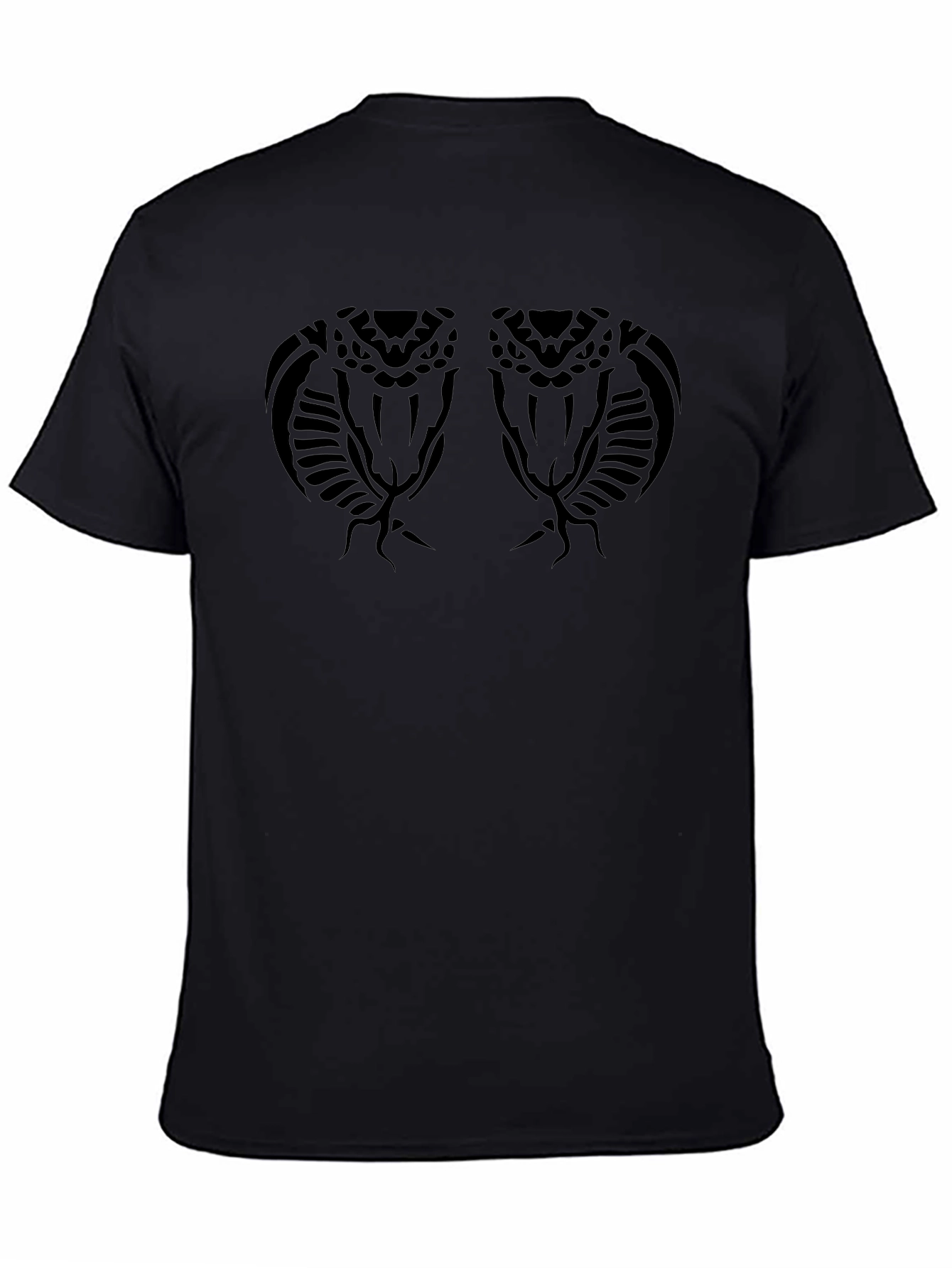 Cobra Head Graphic Black Tee