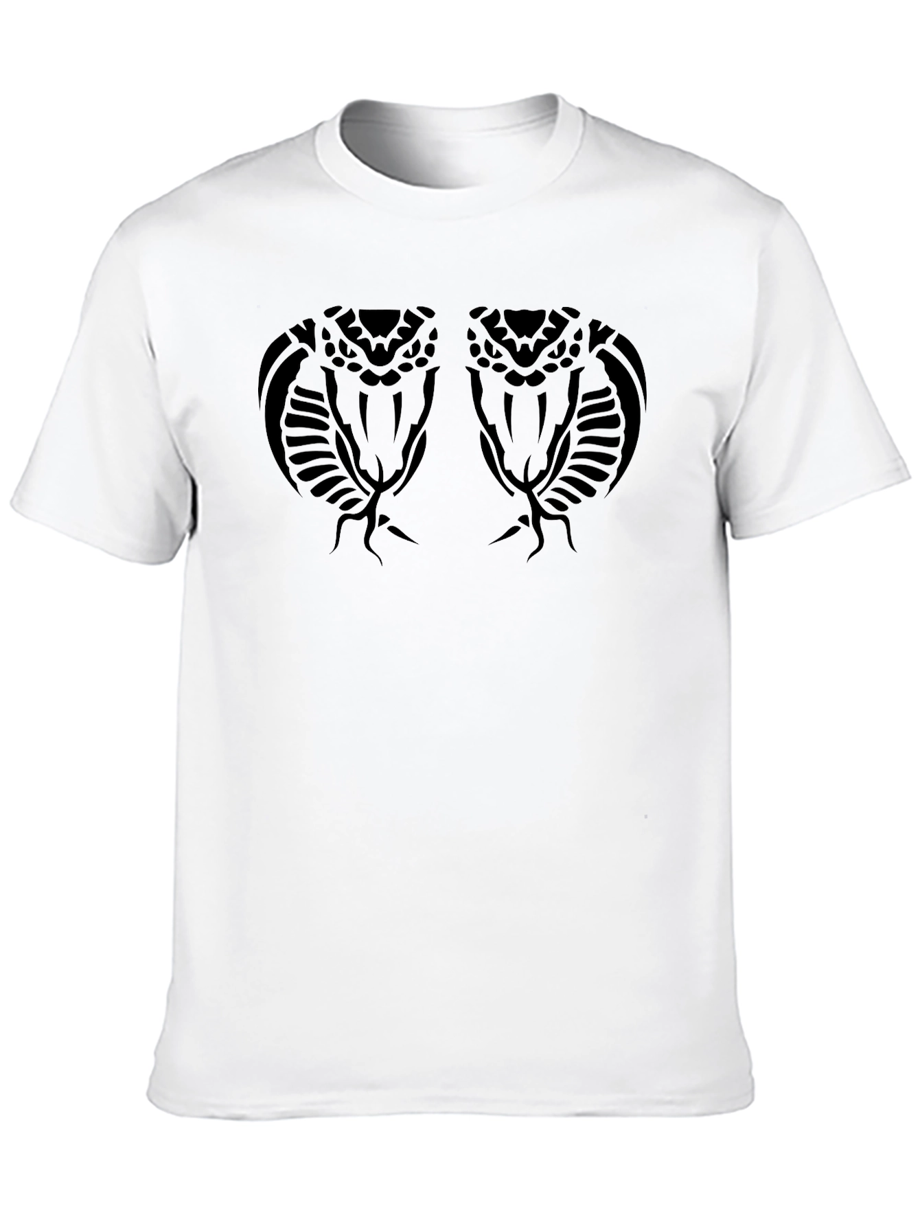 Cobra Head Graphic Black Tee