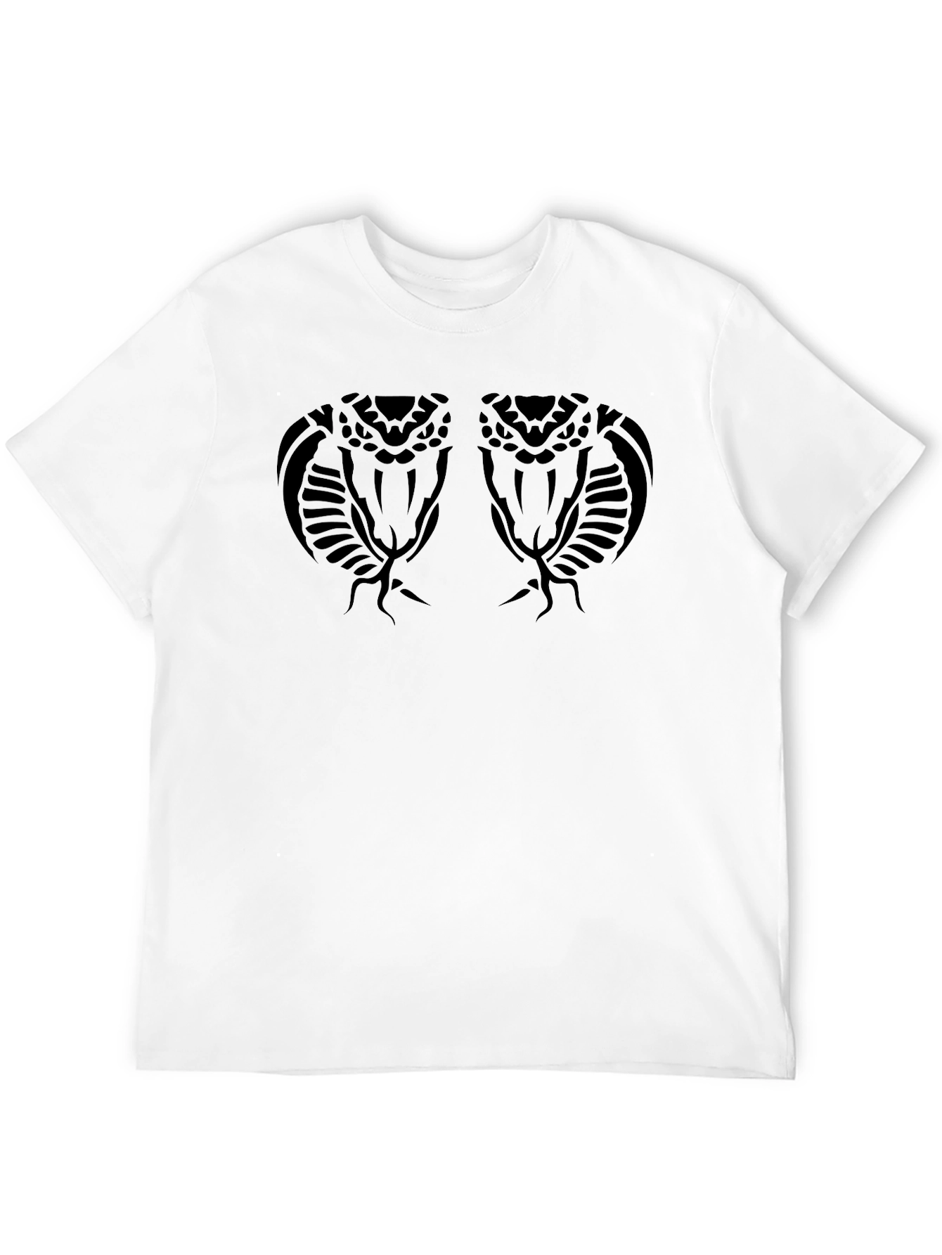 Cobra Head Graphic Black Tee