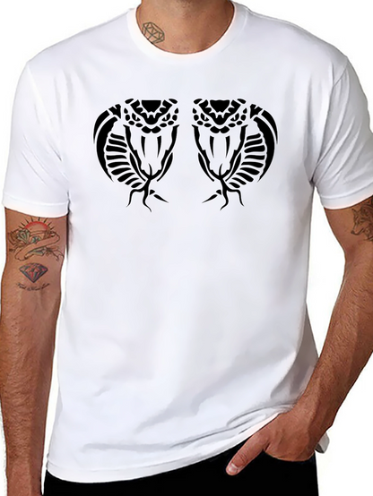 Cobra Head Graphic Black Tee