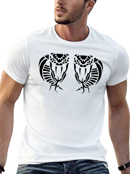 Cobra Head Graphic Black Tee
