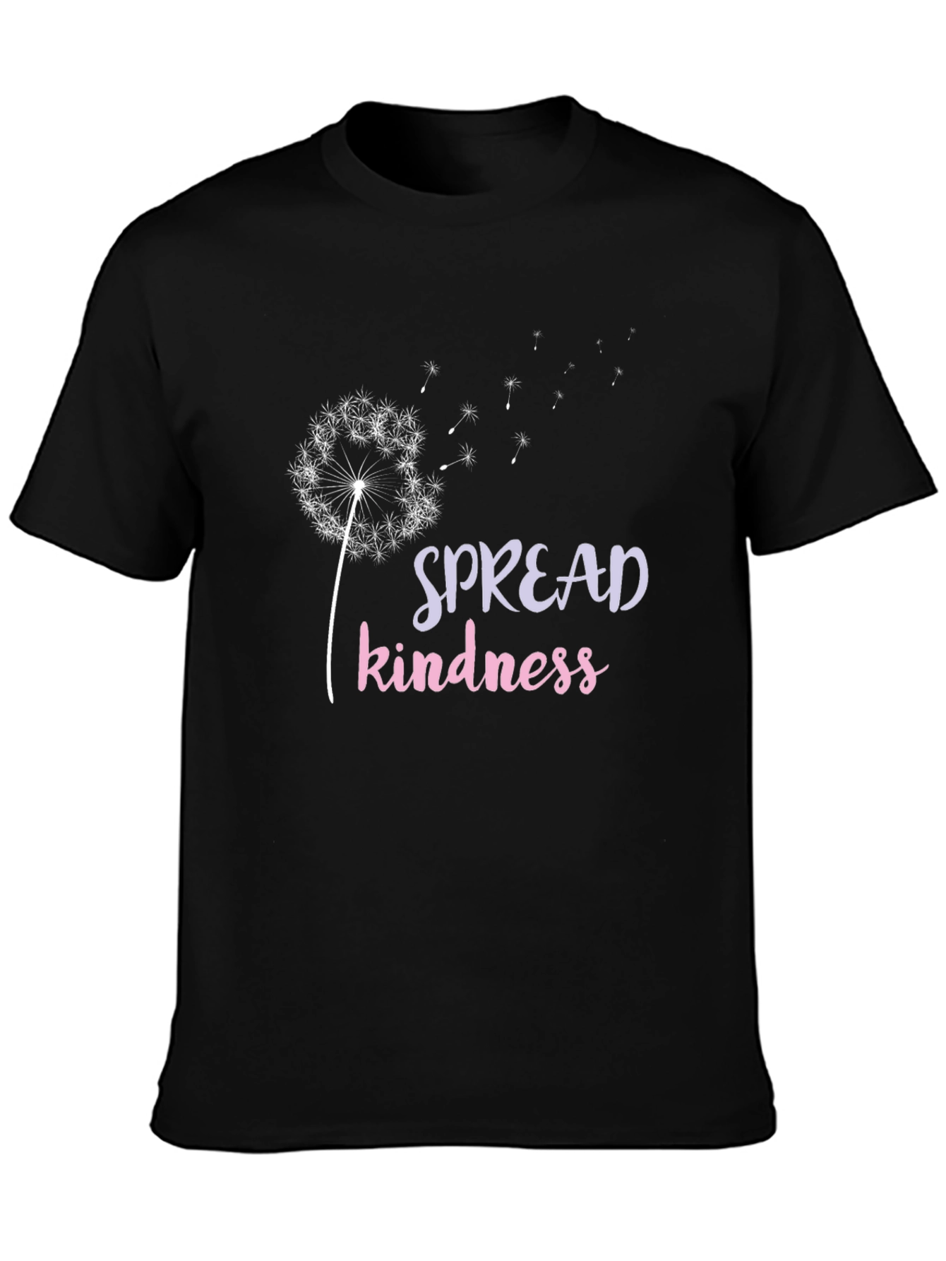 Spread Kindness Dandelion Graphic T-Shirt