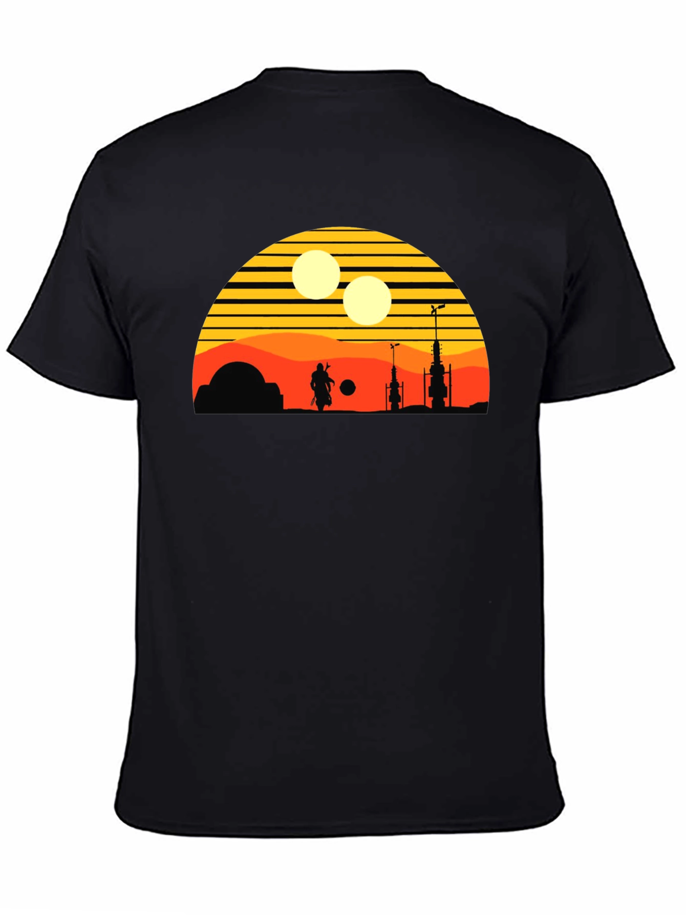 Retro Tatooine Sunset T-Shirt
