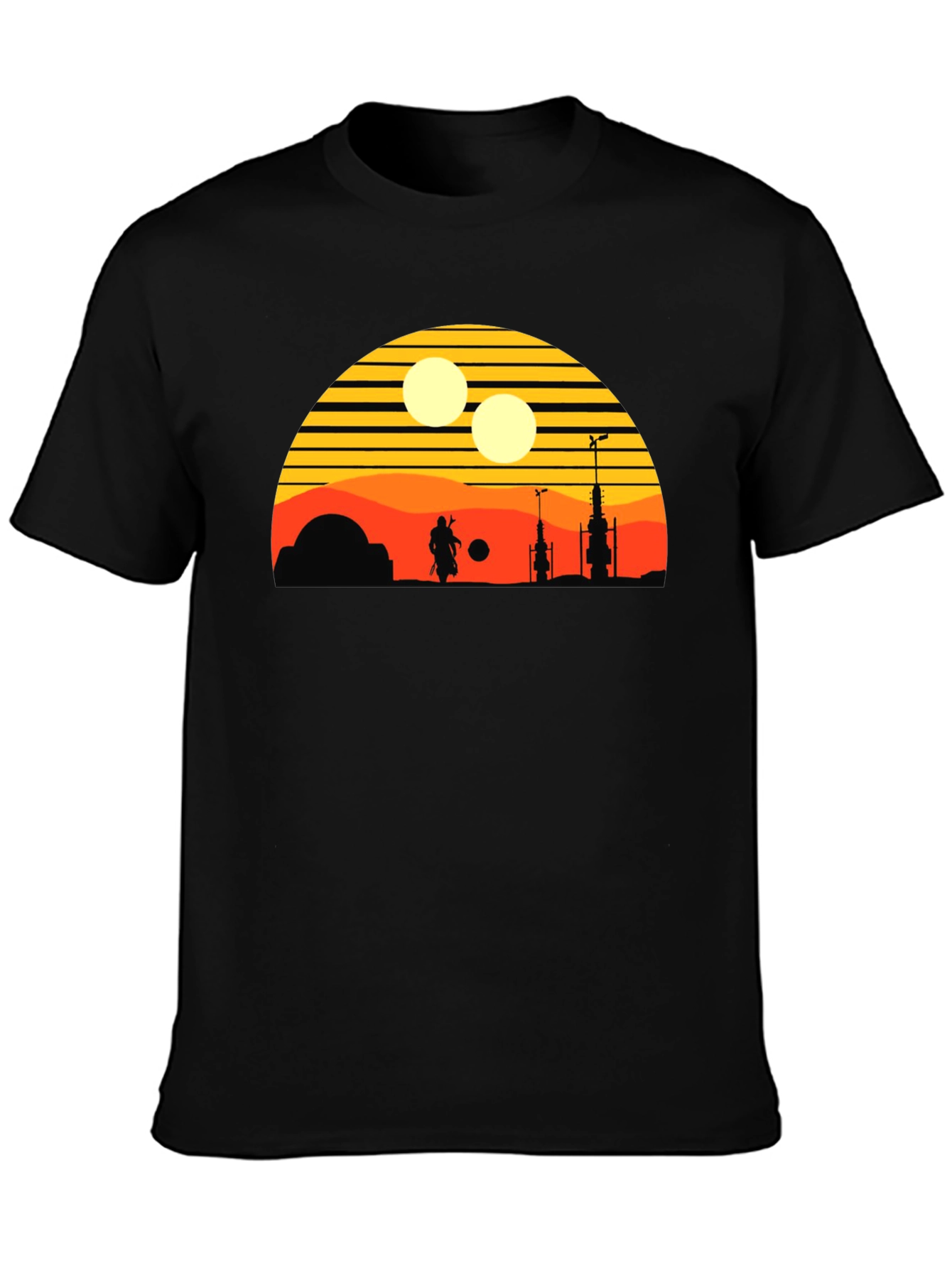 Retro Tatooine Sunset T-Shirt