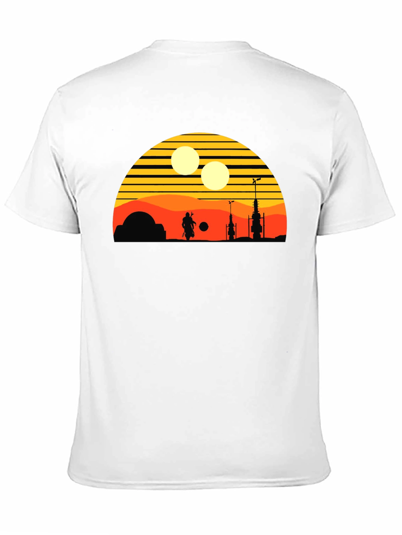 Retro Tatooine Sunset T-Shirt