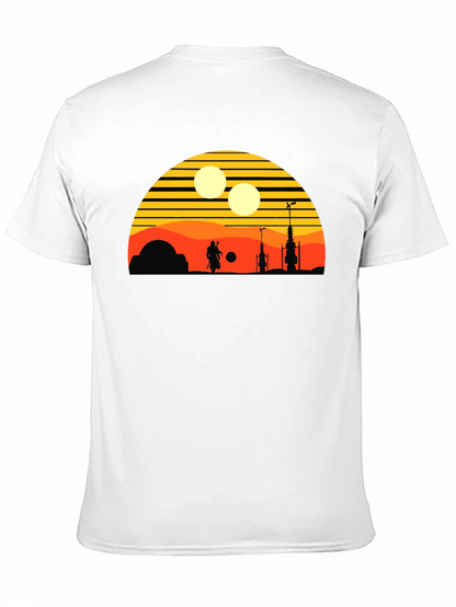 Retro Tatooine Sunset T-Shirt