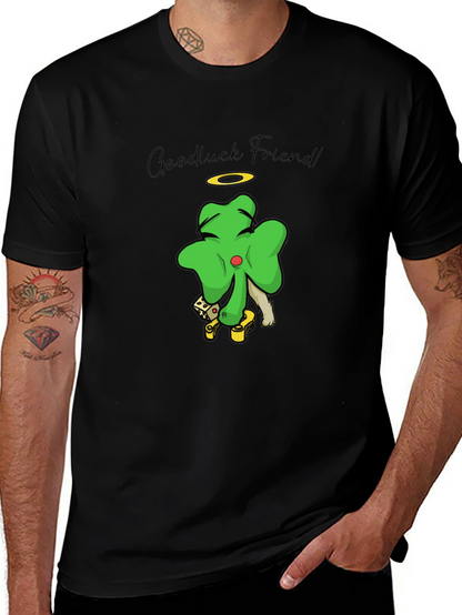 Lucky Shamrock Graphic Tee - Goodluck Friend!