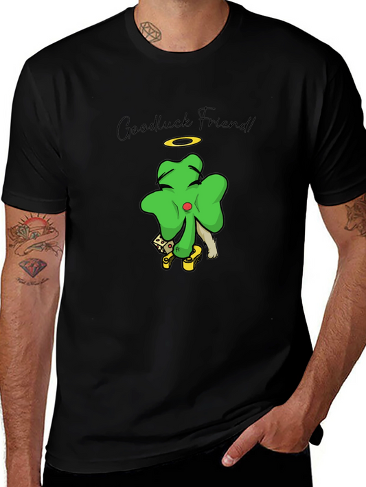 Lucky Shamrock Graphic Tee - Goodluck Friend!