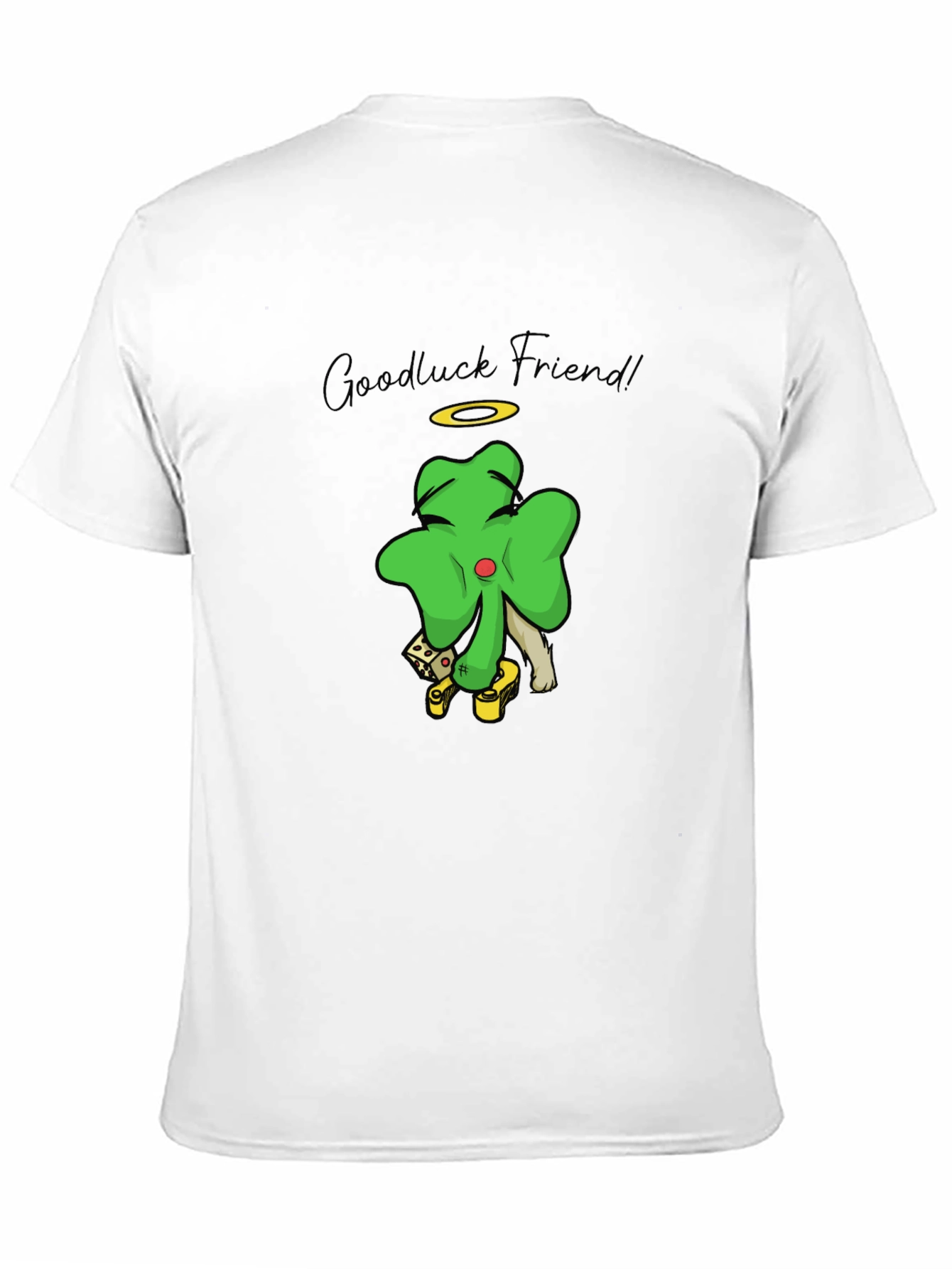 Lucky Shamrock Graphic Tee - Goodluck Friend!