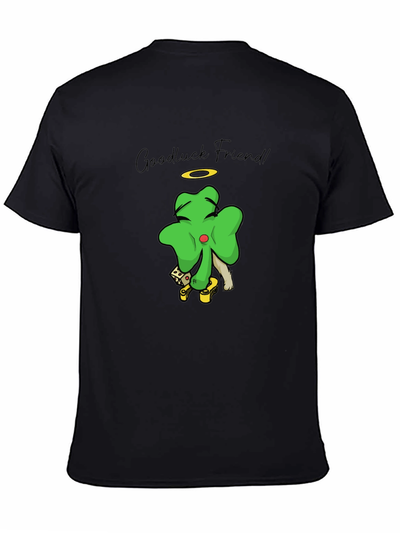 Lucky Shamrock Graphic Tee - Goodluck Friend!