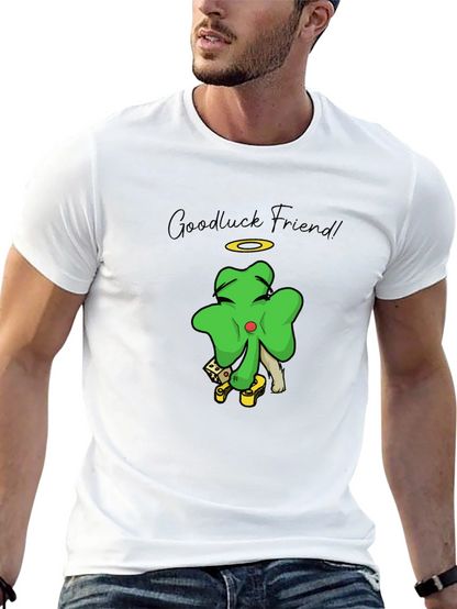 Lucky Shamrock Graphic Tee - Goodluck Friend!