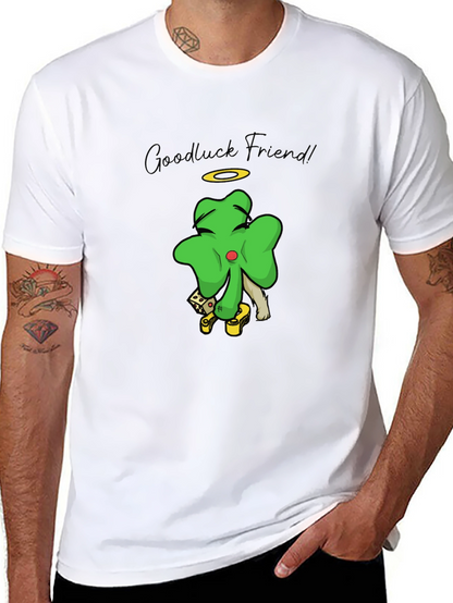 Lucky Shamrock Graphic Tee - Goodluck Friend!
