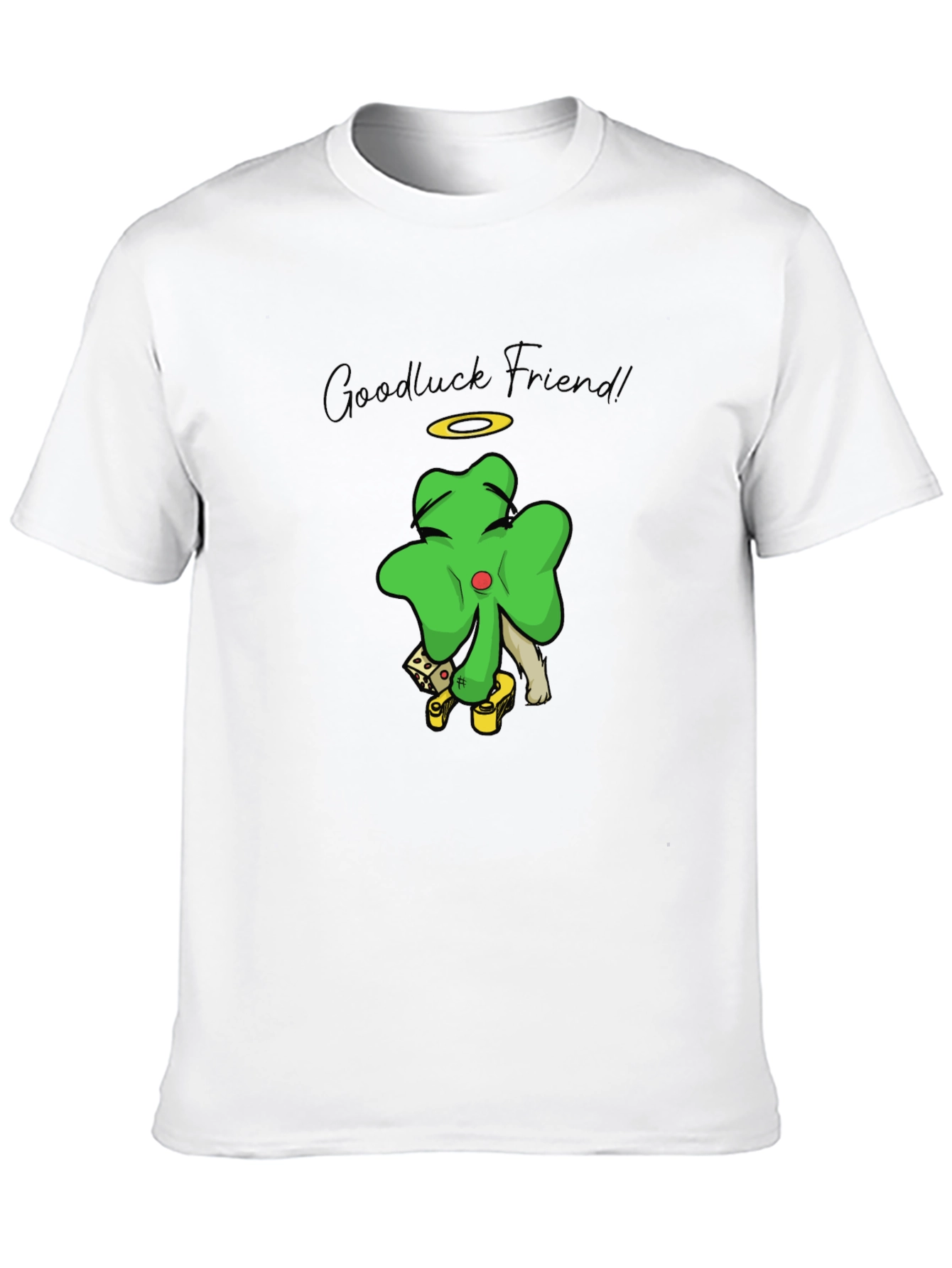 Lucky Shamrock Graphic Tee - Goodluck Friend!