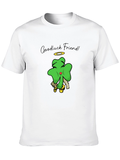 Lucky Shamrock Graphic Tee - Goodluck Friend!