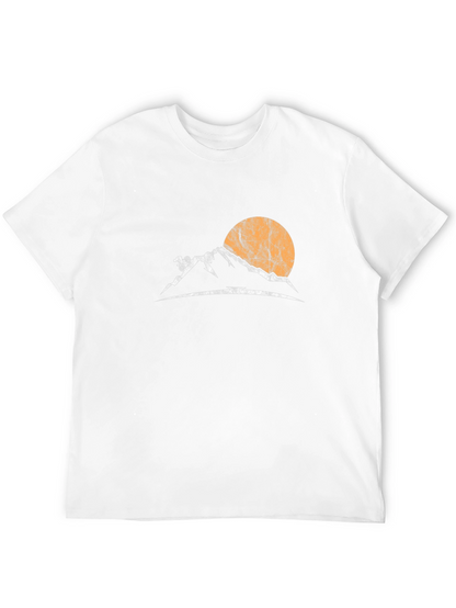 Mountain Biking Sunset T-Shirt