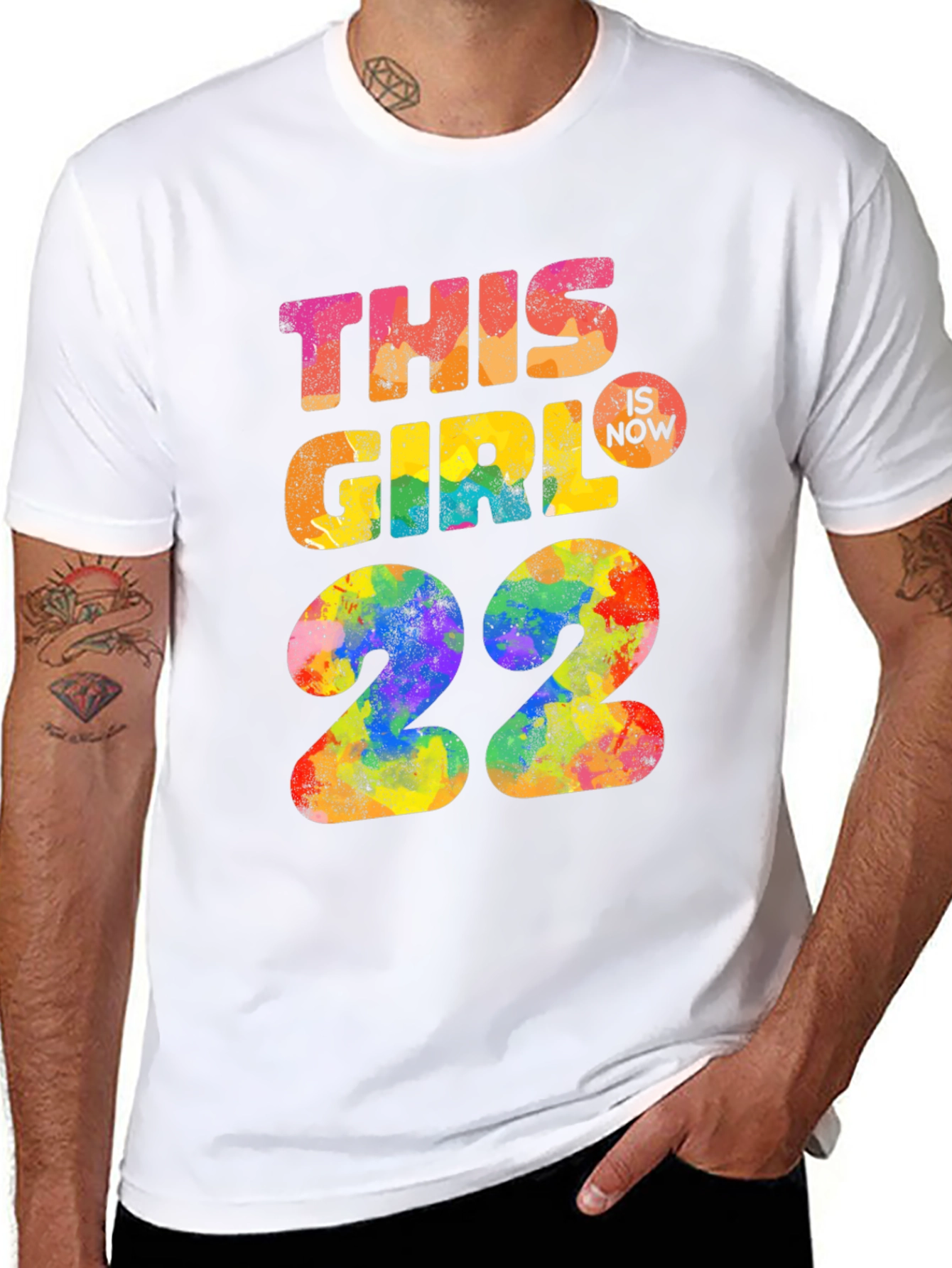 This Girl is Now 22 Birthday T-Shirt