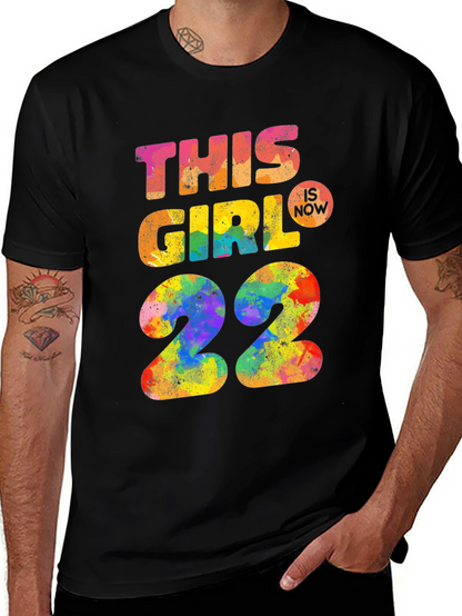 This Girl is Now 22 Birthday T-Shirt