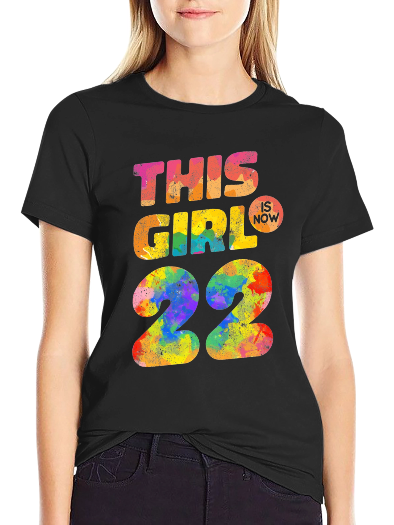 This Girl is Now 22 Birthday T-Shirt