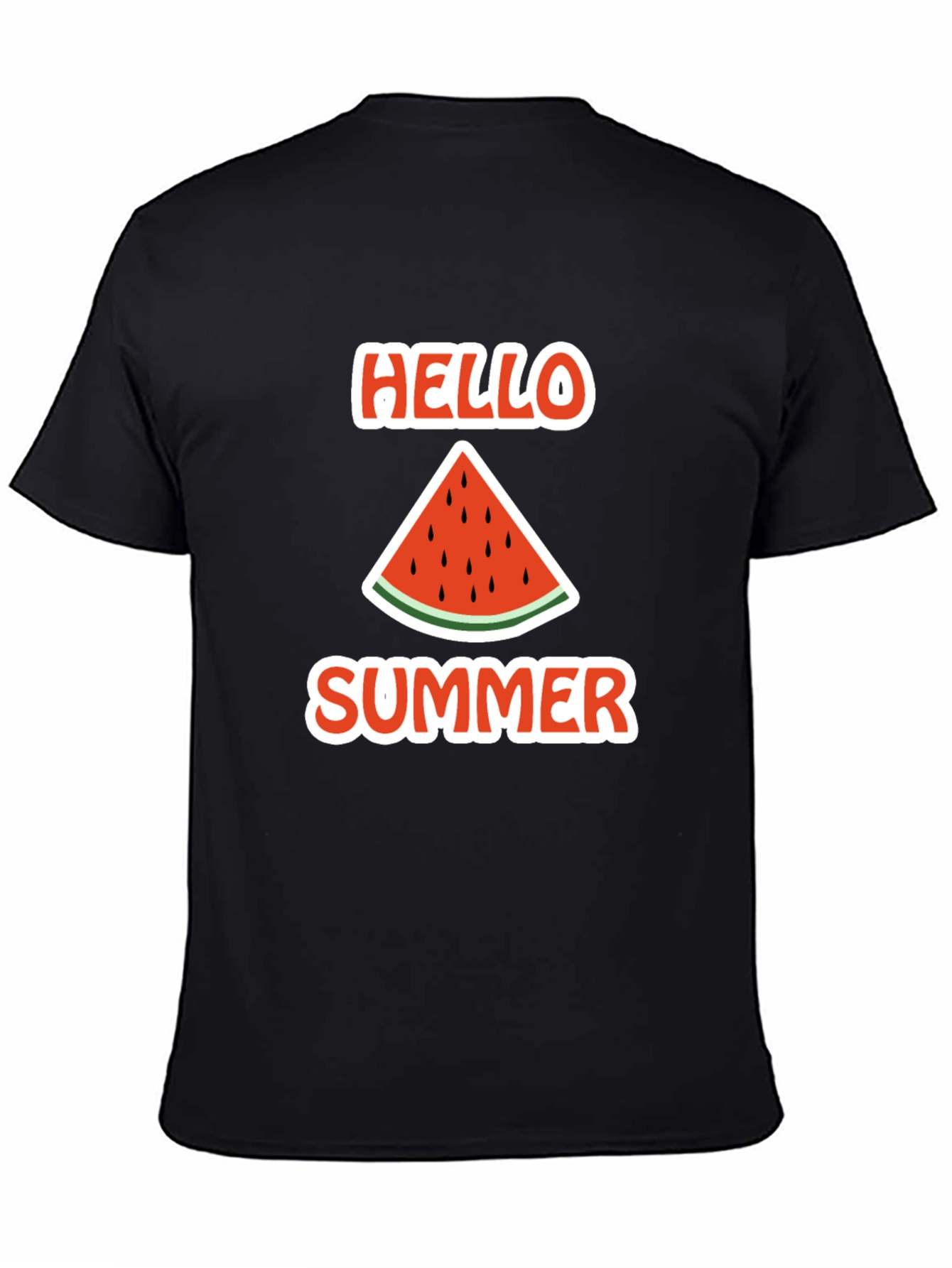 Hello Summer Watermelon Graphic Tee