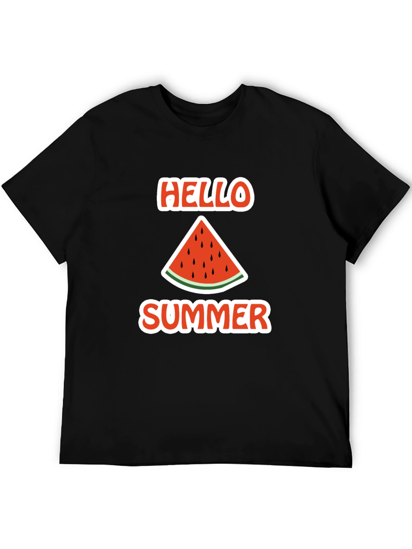 Hello Summer Watermelon Graphic Tee