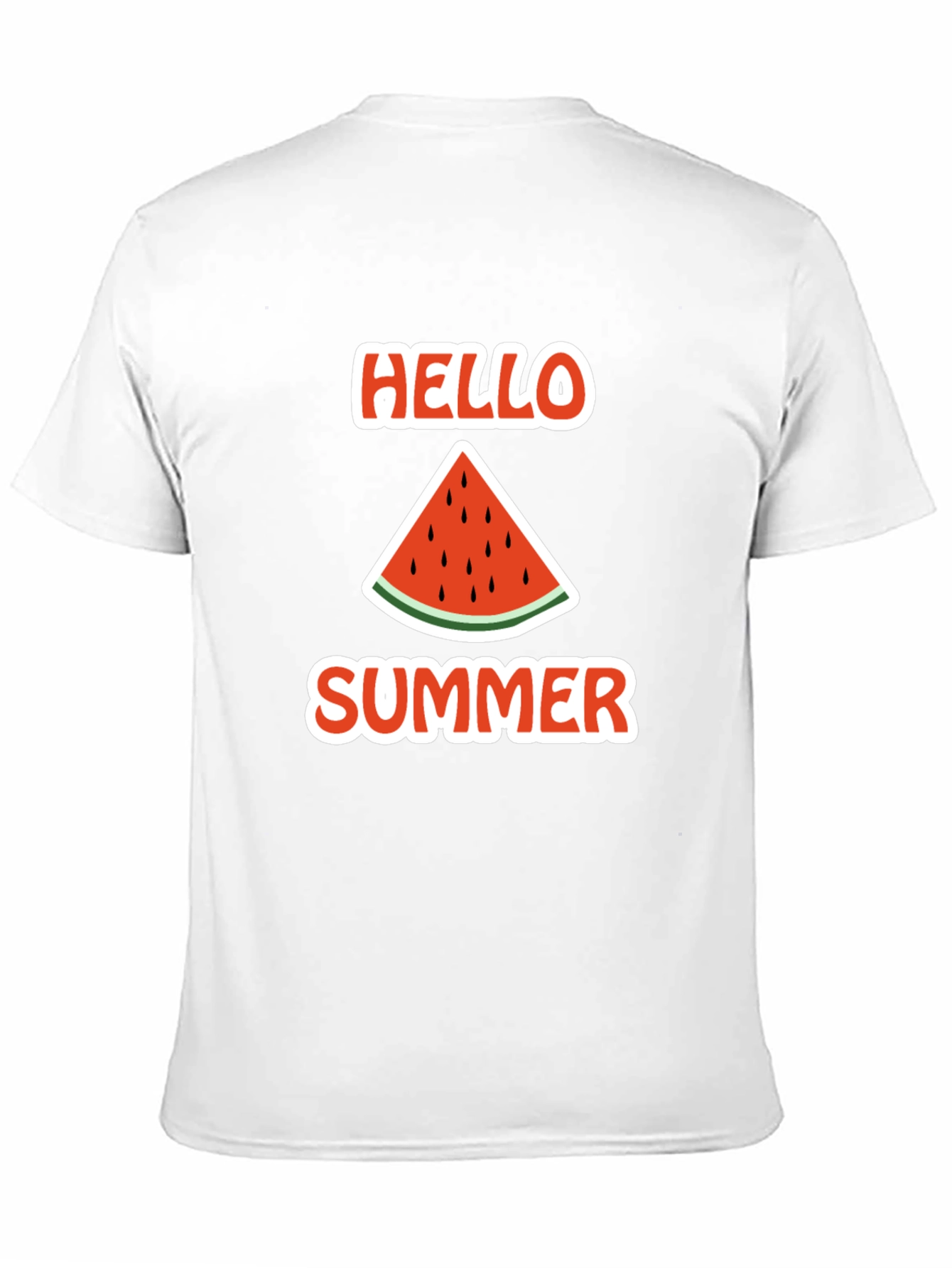 Hello Summer Watermelon Graphic Tee