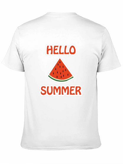 Hello Summer Watermelon Graphic Tee