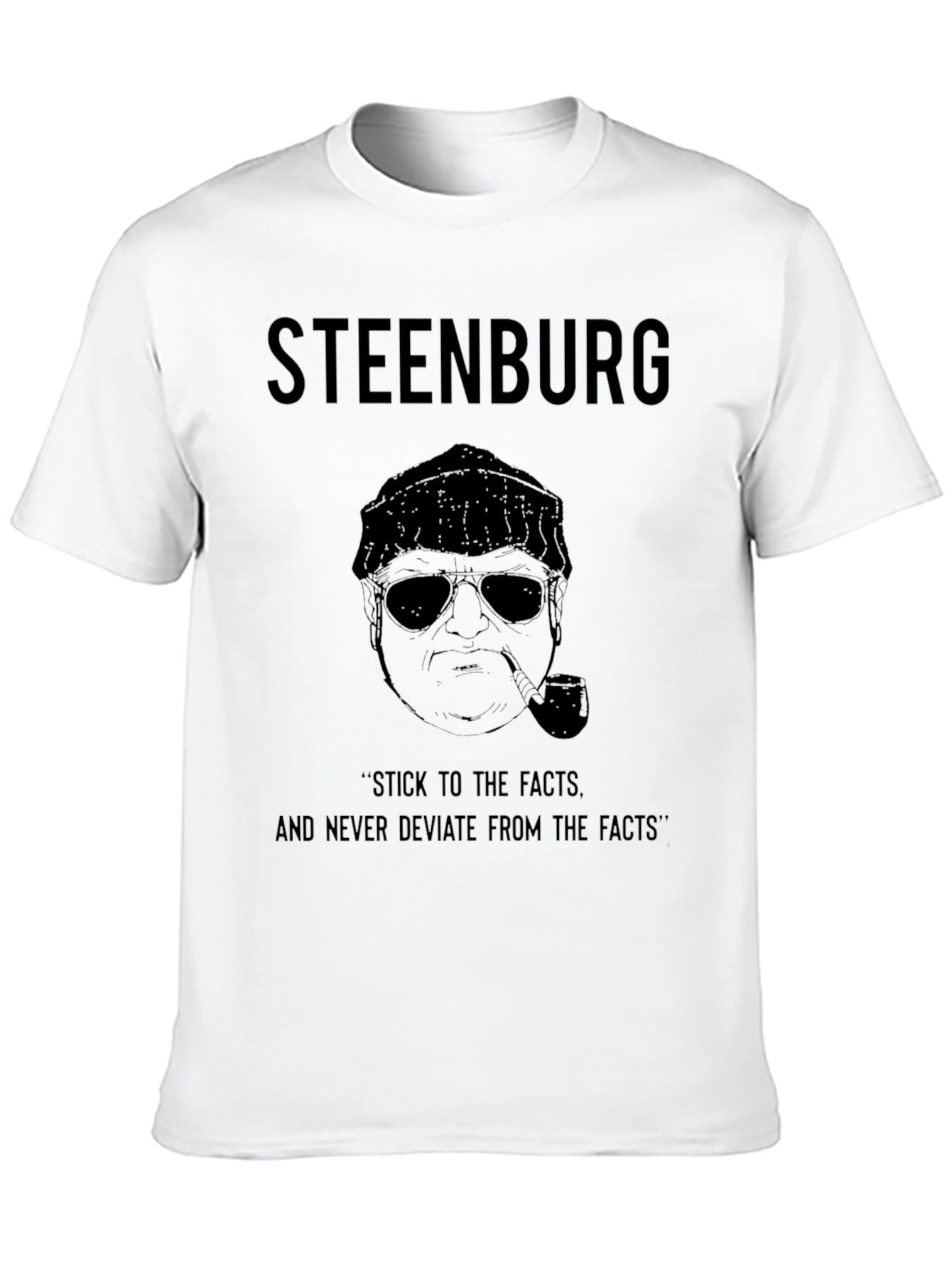 Steenburg Black Graphic Print T-Shirt