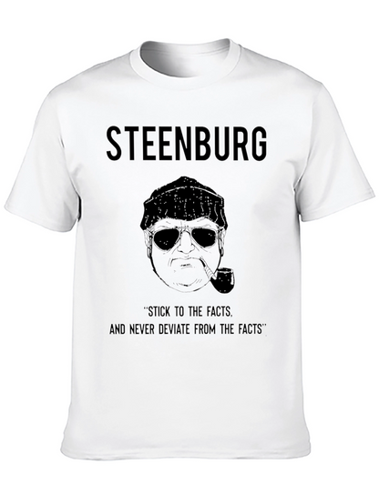 Steenburg Black Graphic Print T-Shirt