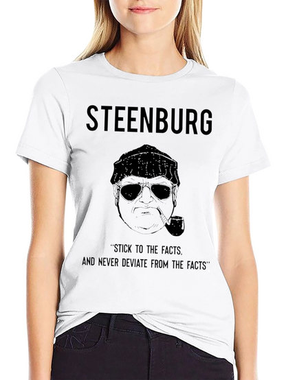 Steenburg Black Graphic Print T-Shirt