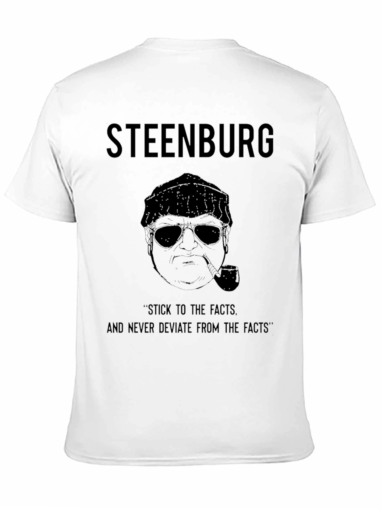 Steenburg Black Graphic Print T-Shirt