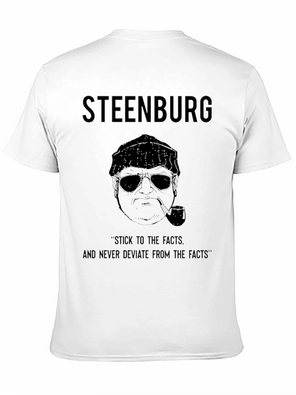 Steenburg Black Graphic Print T-Shirt