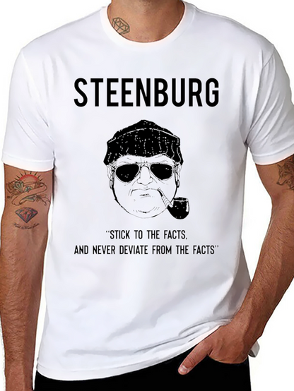 Steenburg Black Graphic Print T-Shirt