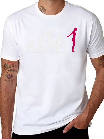 Evolution of Man T-Shirt - Funny Graphic Tee