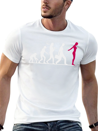 Evolution of Man T-Shirt - Funny Graphic Tee
