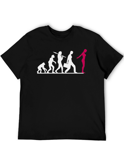Evolution of Man T-Shirt - Funny Graphic Tee