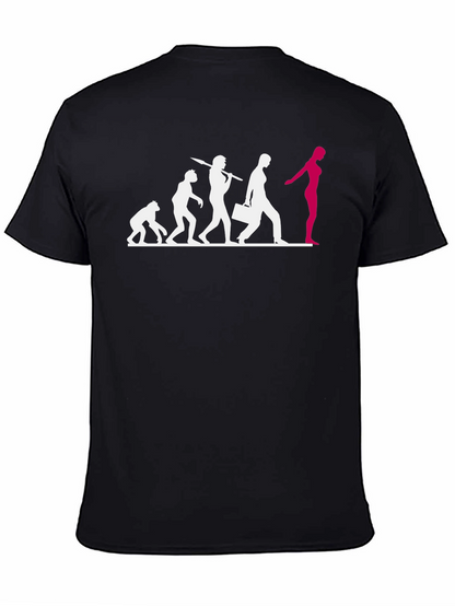 Evolution of Man T-Shirt - Funny Graphic Tee
