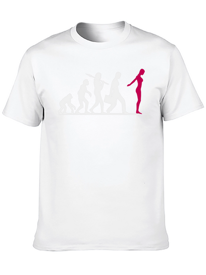 Evolution of Man T-Shirt - Funny Graphic Tee
