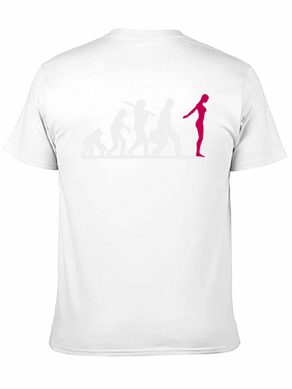 Evolution of Man T-Shirt - Funny Graphic Tee