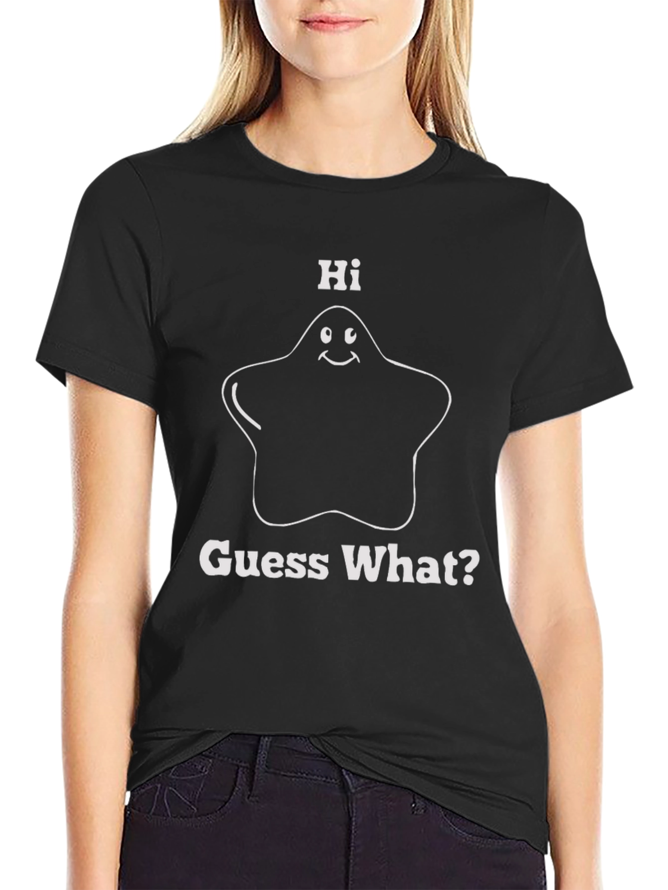 Hi Ghost T-Shirt - Guess What Funny Tee