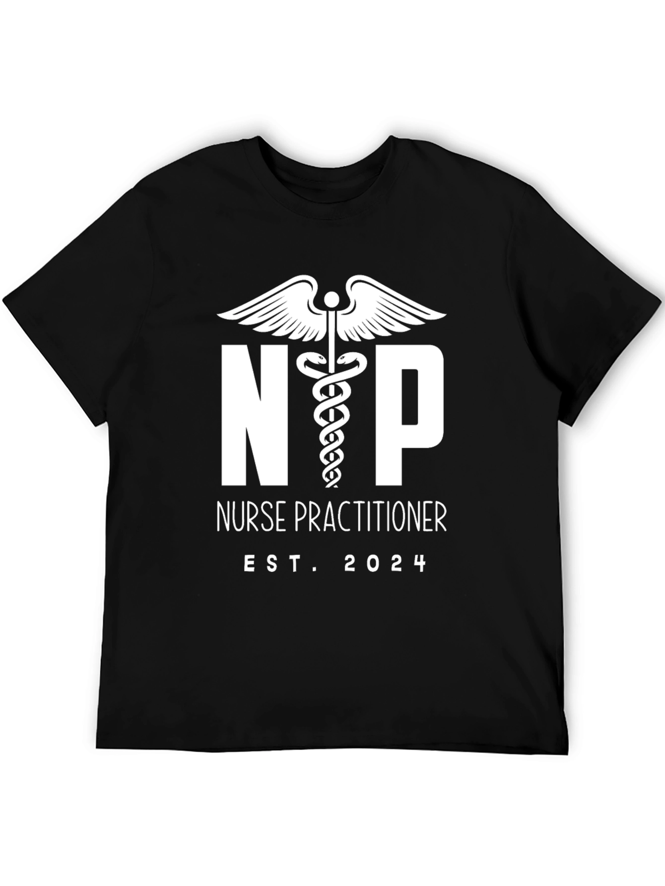 Nurse Practitioner Est. 2024 Black T-Shirt